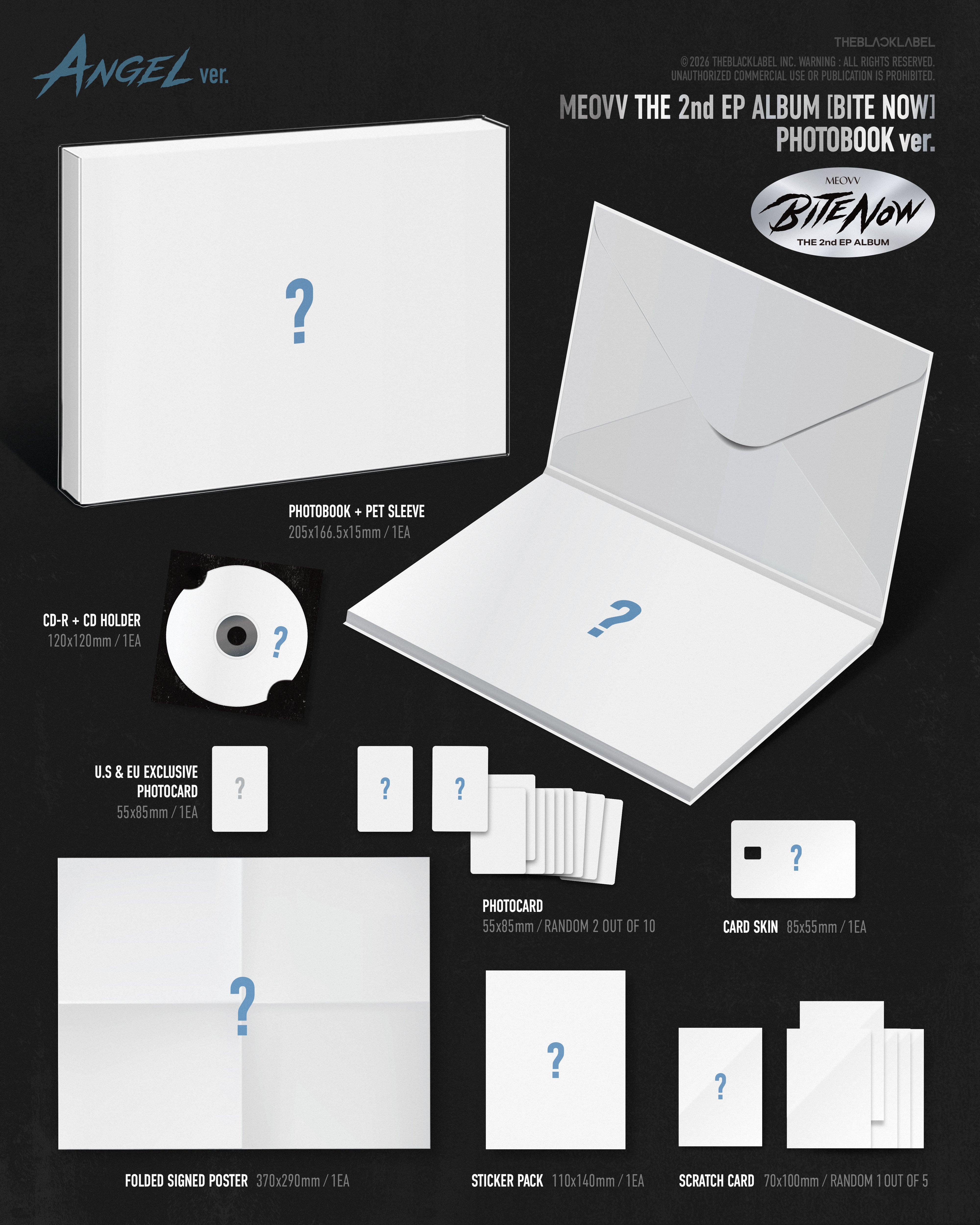 PRE-ORDER] MEOVV - 2nd EP 'BITE NOW' (ANGEL ver.) (Signed) – Kpop Nara