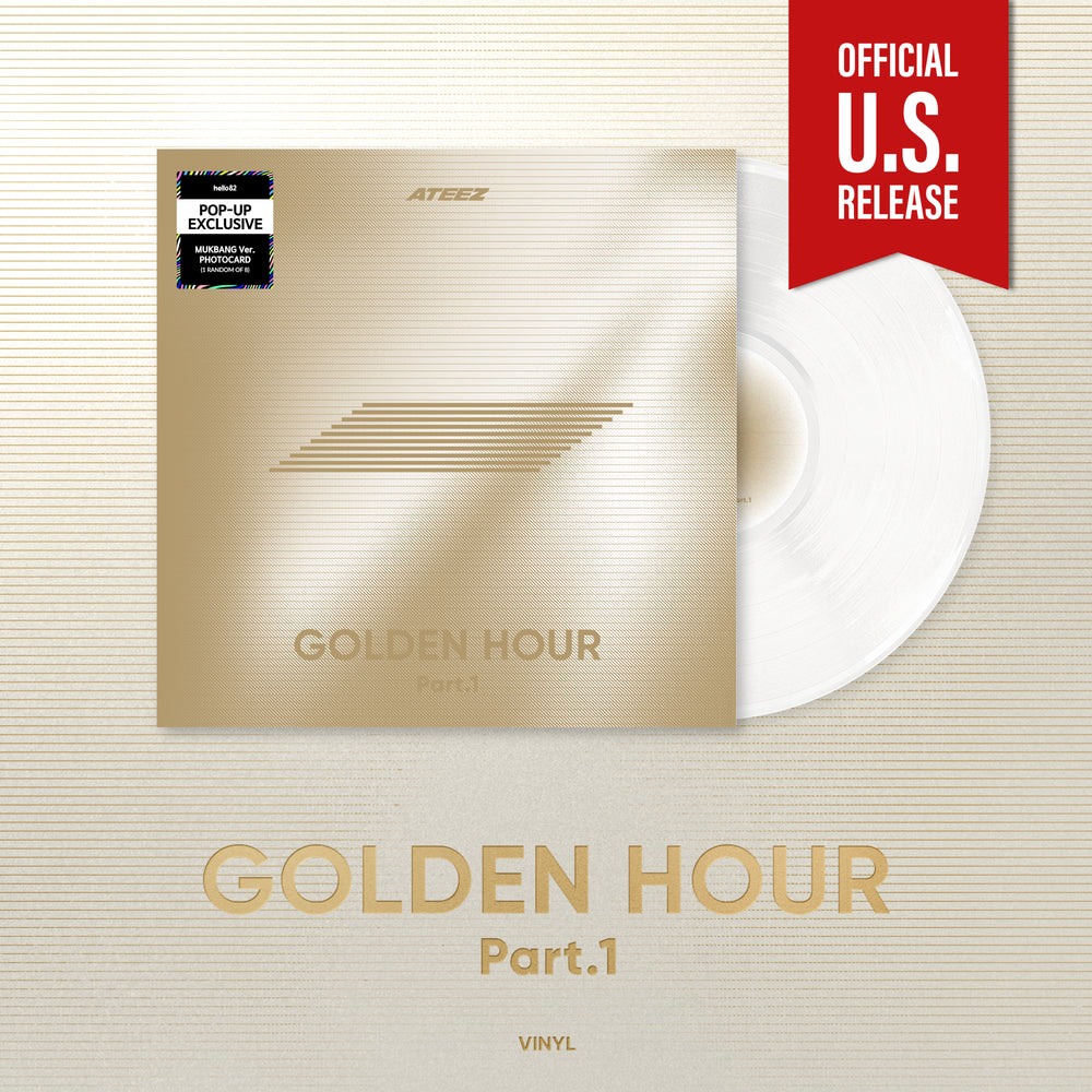 ATEEZ - GOLDEN HOUR : PART.1 VINYL [HELLO82 POP-UP EXCLUSIVE]