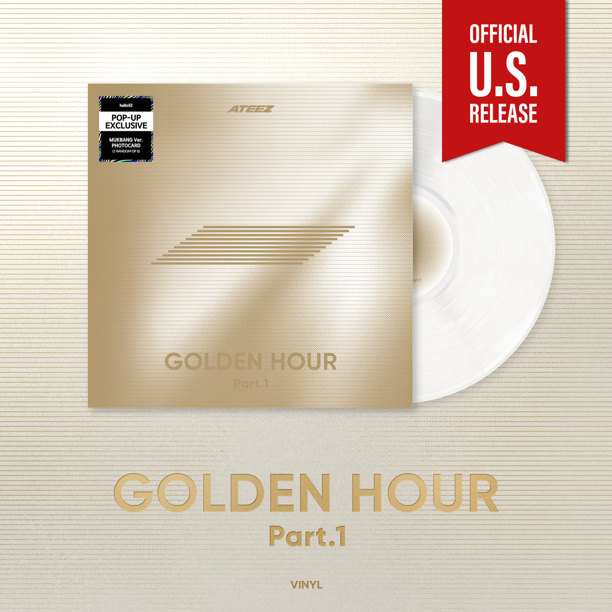 ATEEZ - GOLDEN HOUR : PART 1 [VINYL] [HELLO82 POP-UP EXCLUSIVE 