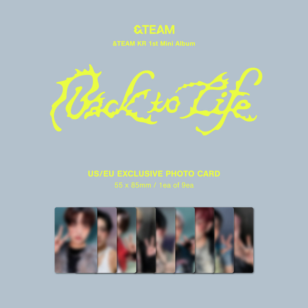 
                      
                        [PRE-ORDER] &TEAM - BACK TO LIFE (1ST KOREAN MINI ALBUM) [KPOP NARA EXCLUSIVE]
                      
                    