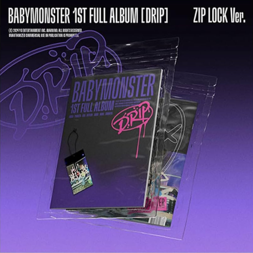 BABYMONSTER - DRIP (1ST FULL ALBUM) [ZIP LOCK]