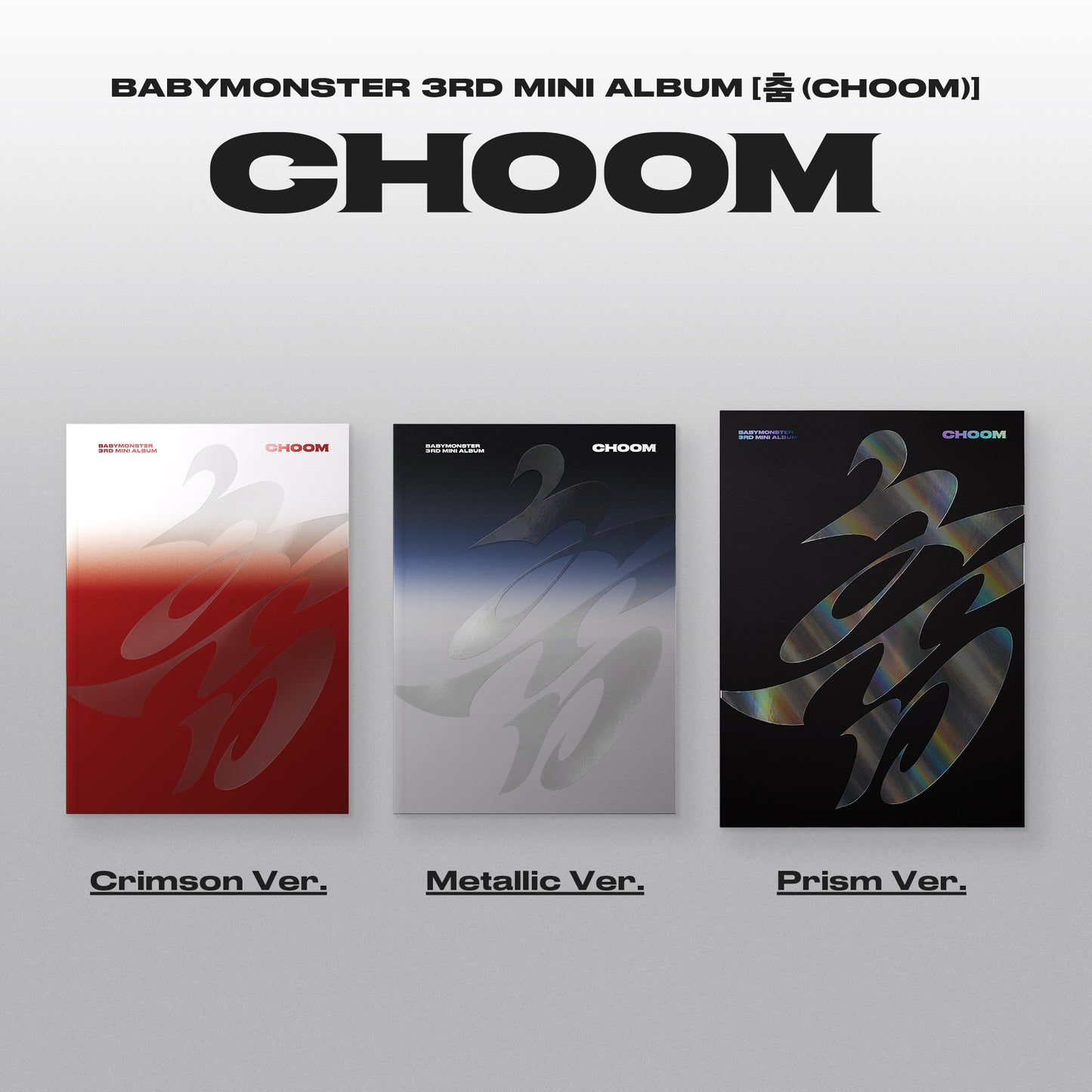 [PRE-ORDER] BABYMONSTER - CHOOM (3RD MINI ALBUM) [KPOP NARA EXCLUSIVE]