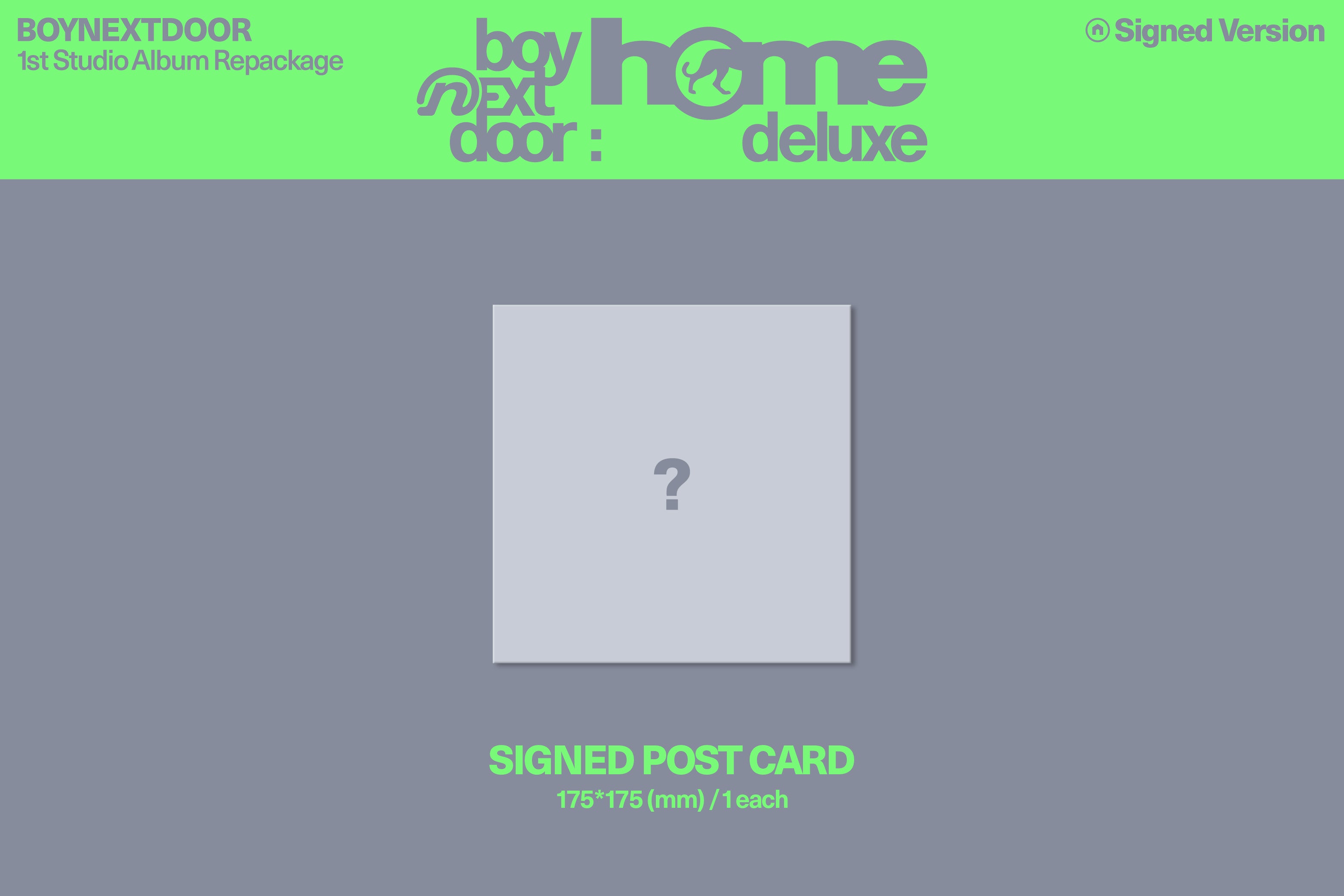 PRE-ORDER] BOYNEXTDOOR - 1st Studio Album REPACKAGE - HOME