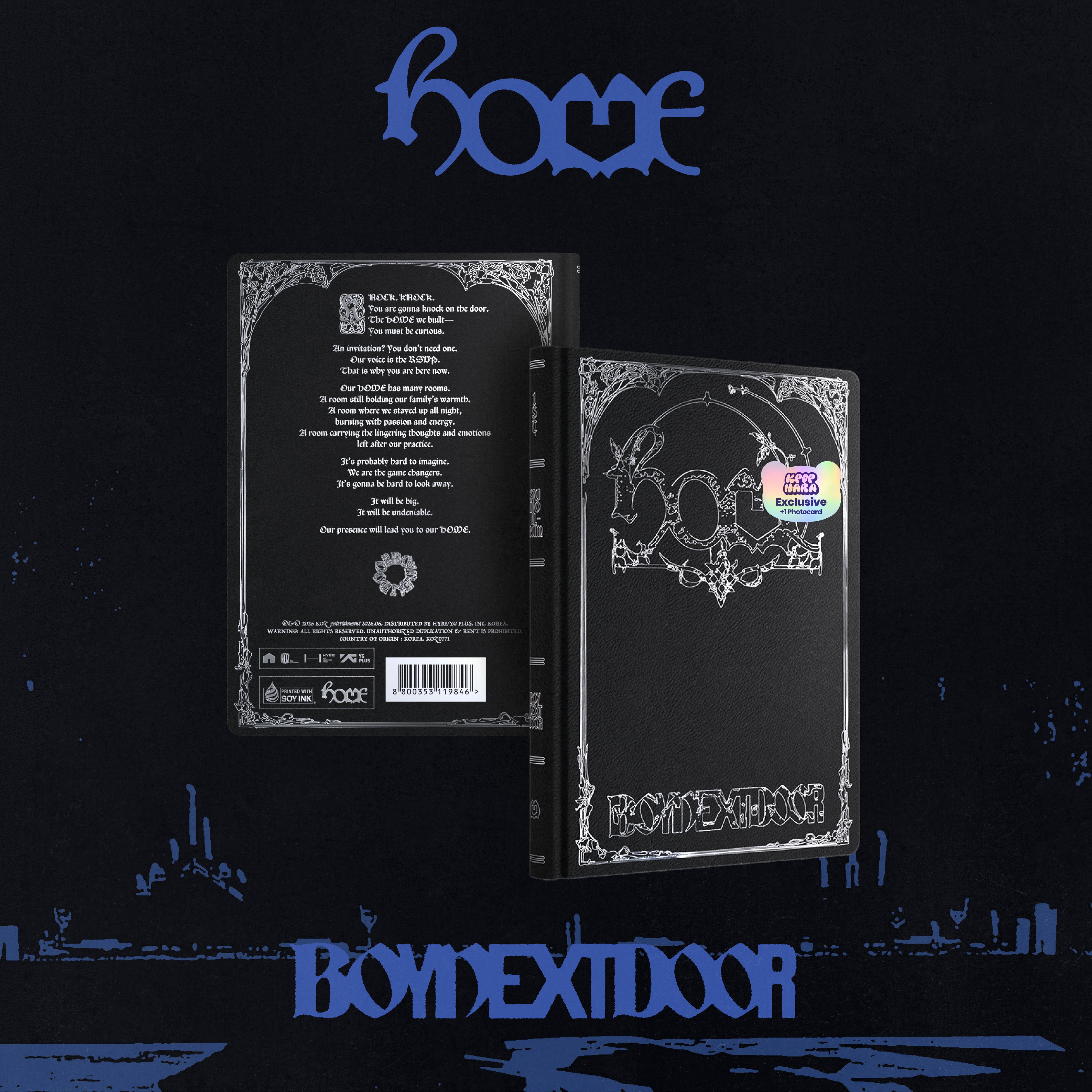 PRE-ORDER] BOYNEXTDOOR - 1st STUDIO ALBUM 'HOME' (NAVIGATOR ver