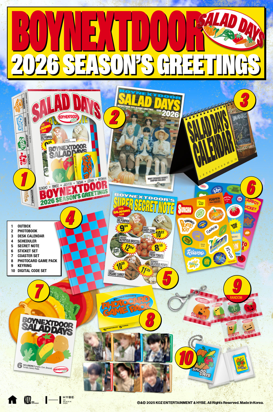 [PRE-ORDER] BOYNEXTDOOR - 2026 SEASON'S GREETINGS