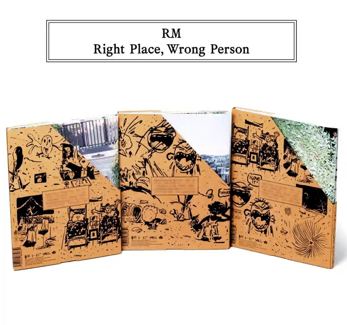 Amazon.com: BTS RM Right Place, Wrong Person 2nd Solo Album