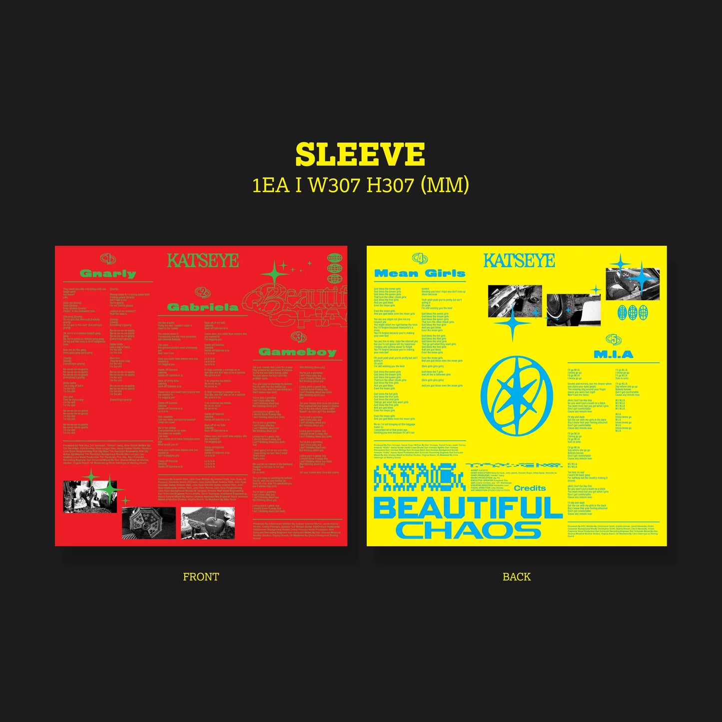 PRE-ORDER] KATSEYE - BEAUTIFUL CHAOS [LP] – Kpop Nara