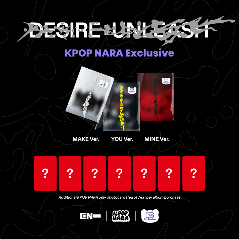 ENHYPEN DESIRE UNLEASH KPOP NARA EXCLUSIVE STANDARD