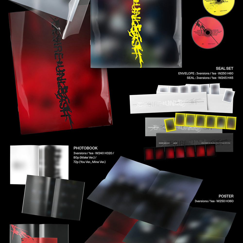 
                      
                        ENHYPEN DESIRE UNLEASH KPOP NARA EXCLUSIVE STANDARD PACKSHOT
                      
                    