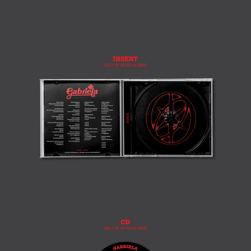 [PRE-ORDER] KATSEYE - GABRIELA [CD]