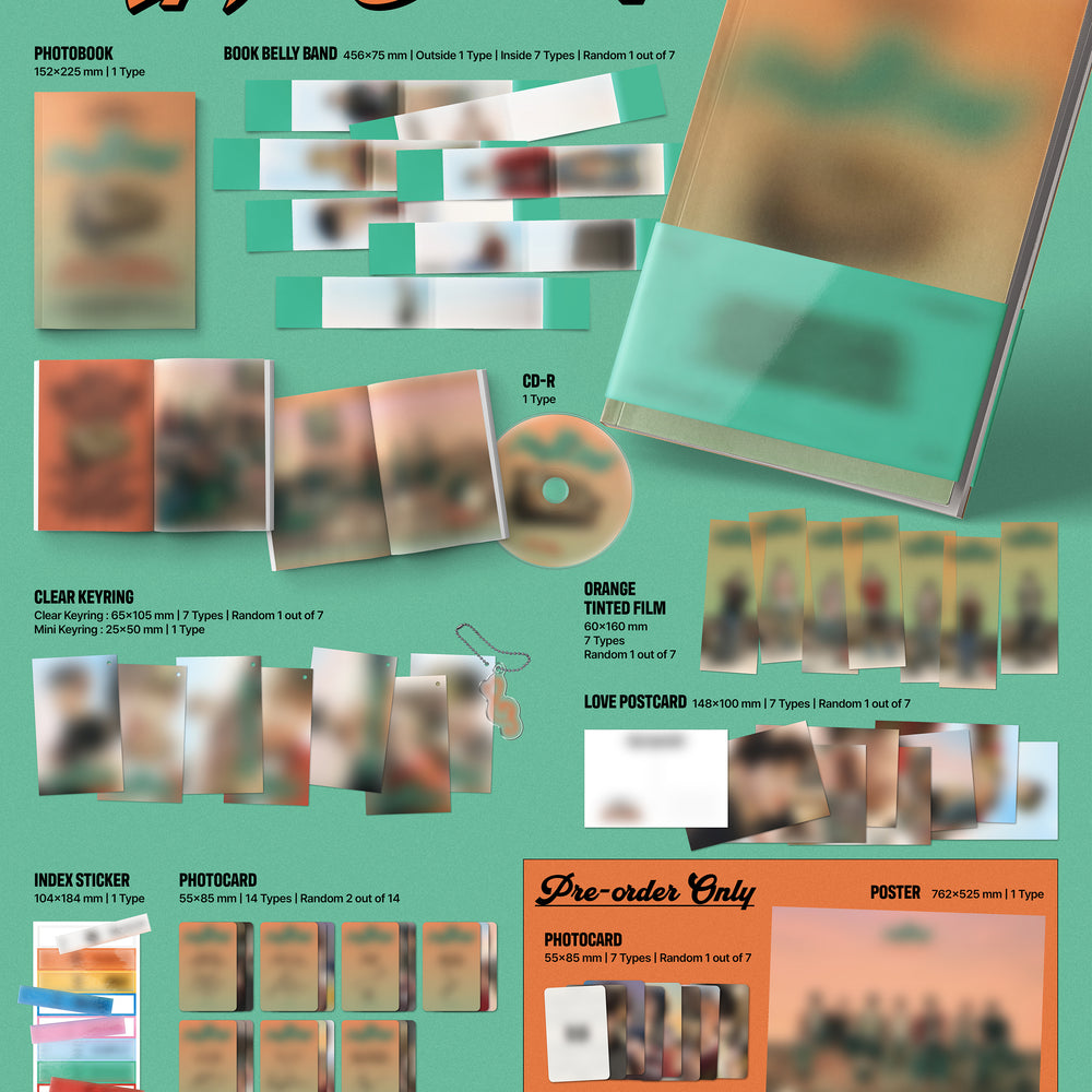 
                      
                        [PRE-ORDER] KICKFLIP - MY FIRST FLIP (3RD MINI ALBUM) [MAKESTAR EVENT]
                      
                    