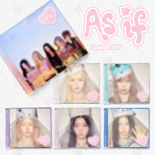 [PRE-ORDER] IFEYE - AS IF (3RD MINI ALBUM) [JEWEL VER.] [KPOP NARA EXCLUSIVE]