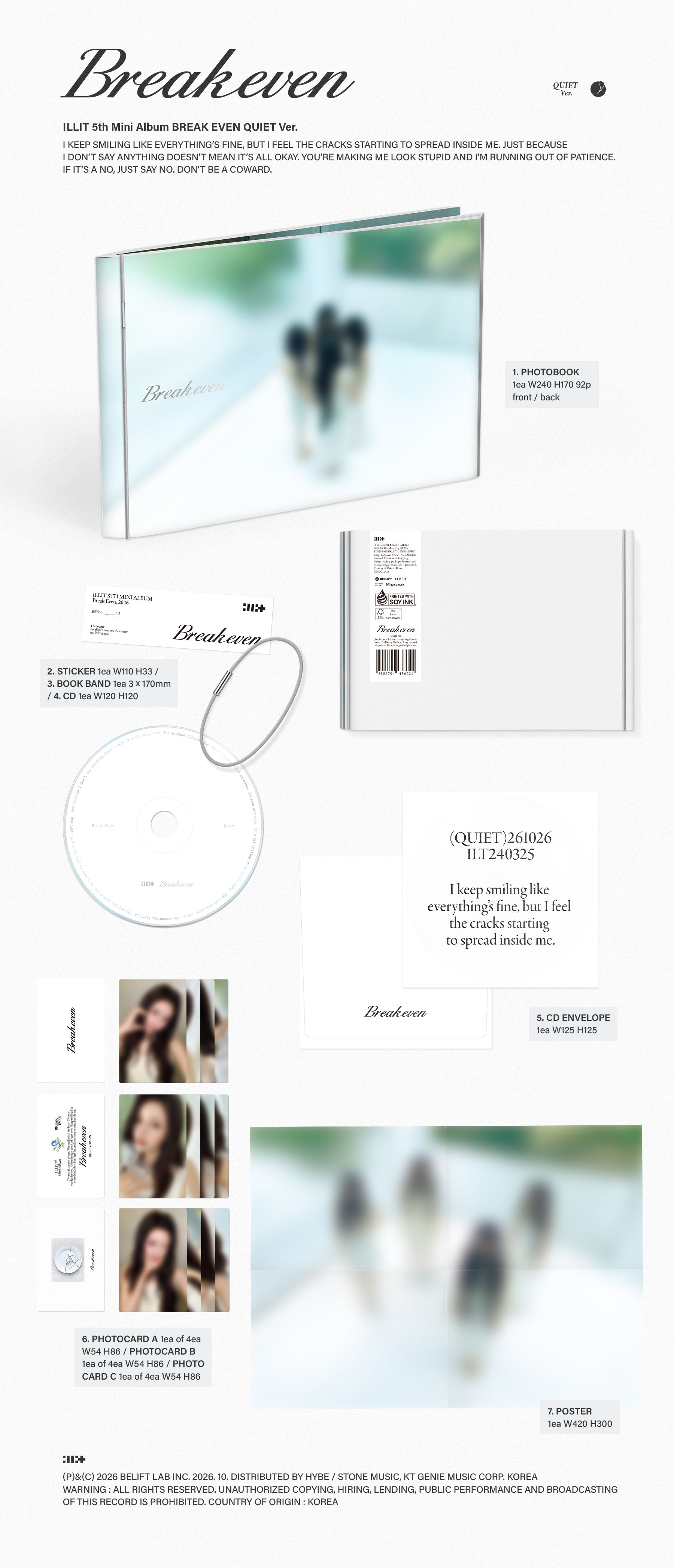 PRE-ORDER] ILLIT - BREAK EVEN (Kpop Nara Exclusive)