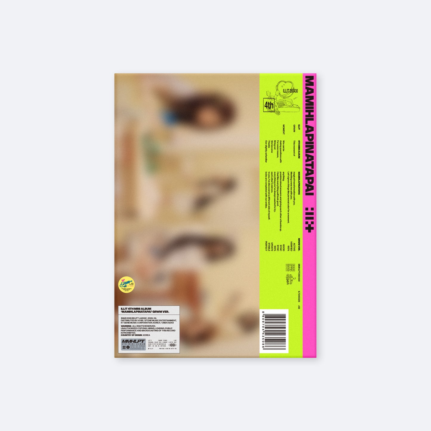 [PRE-ORDER] ILLIT - MAMIHLAPINATAPAI [GRWM Ver.] (Signed)