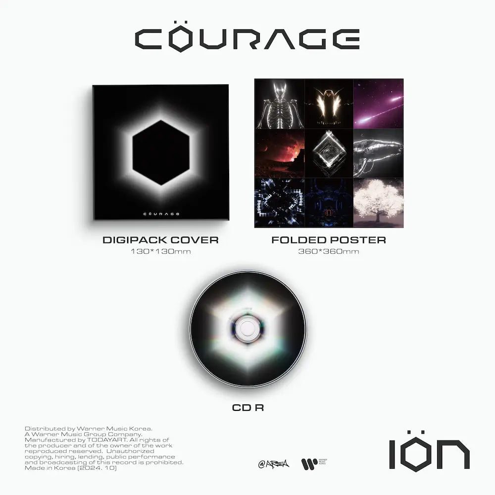 IÖN - CÖURAGE [SIGNED LIMITED EDITION]