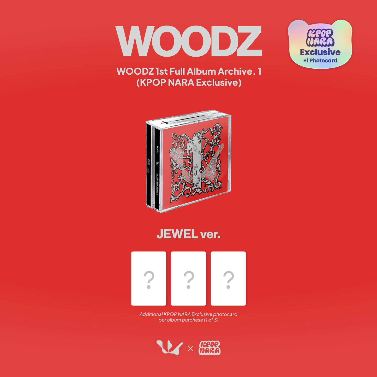 [PRE-ORDER] WOODZ - ARCHIVE. 1 [JEWEL] [KPOP NARA EXCLUSIVE]