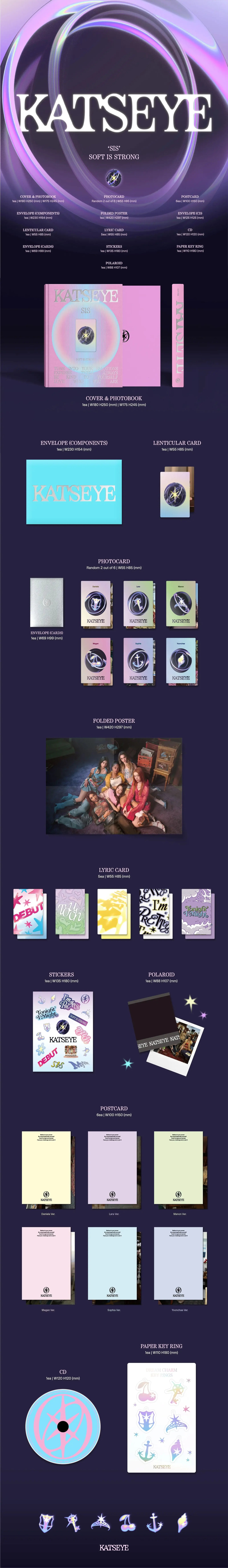 KATSEYE - SIS: SOFT IS STRONG (1ST MINI ALBUM)