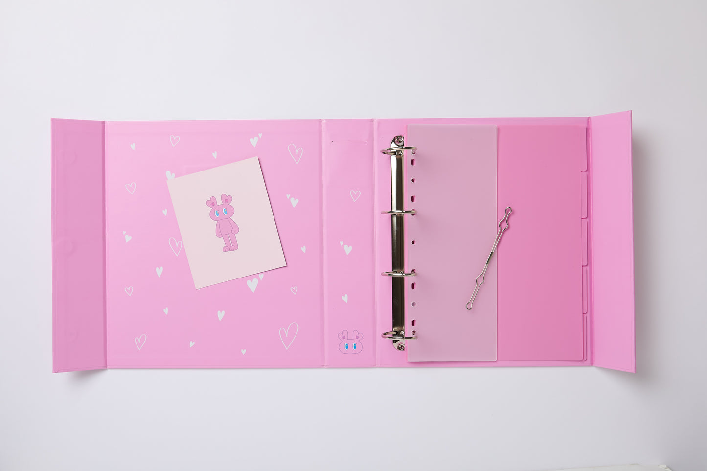 [KPOP STATIONERY] A4 BINDER - FLYING HEART