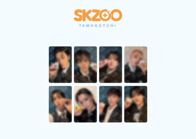 STRAY KIDS - SKZOO X TAMAGOTCHI : TAMAGOTCHI & CASE SET