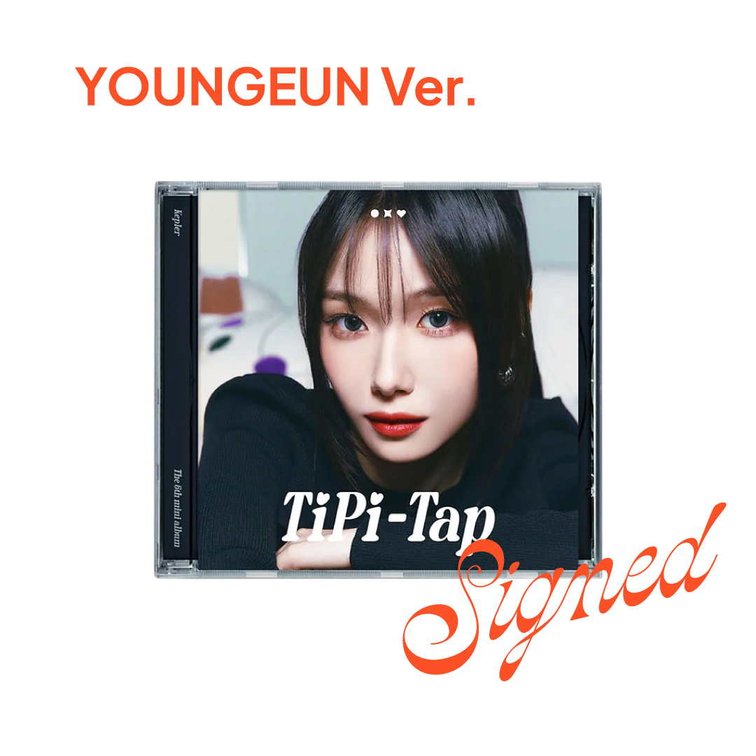 Kep1er TiPi-Tap US盤 サイン入り ヨンウン アメリカ盤 KEP1ER - TIPI-TAP (6TH MINI ALBUM) [SIGNED] – Kpop Nara