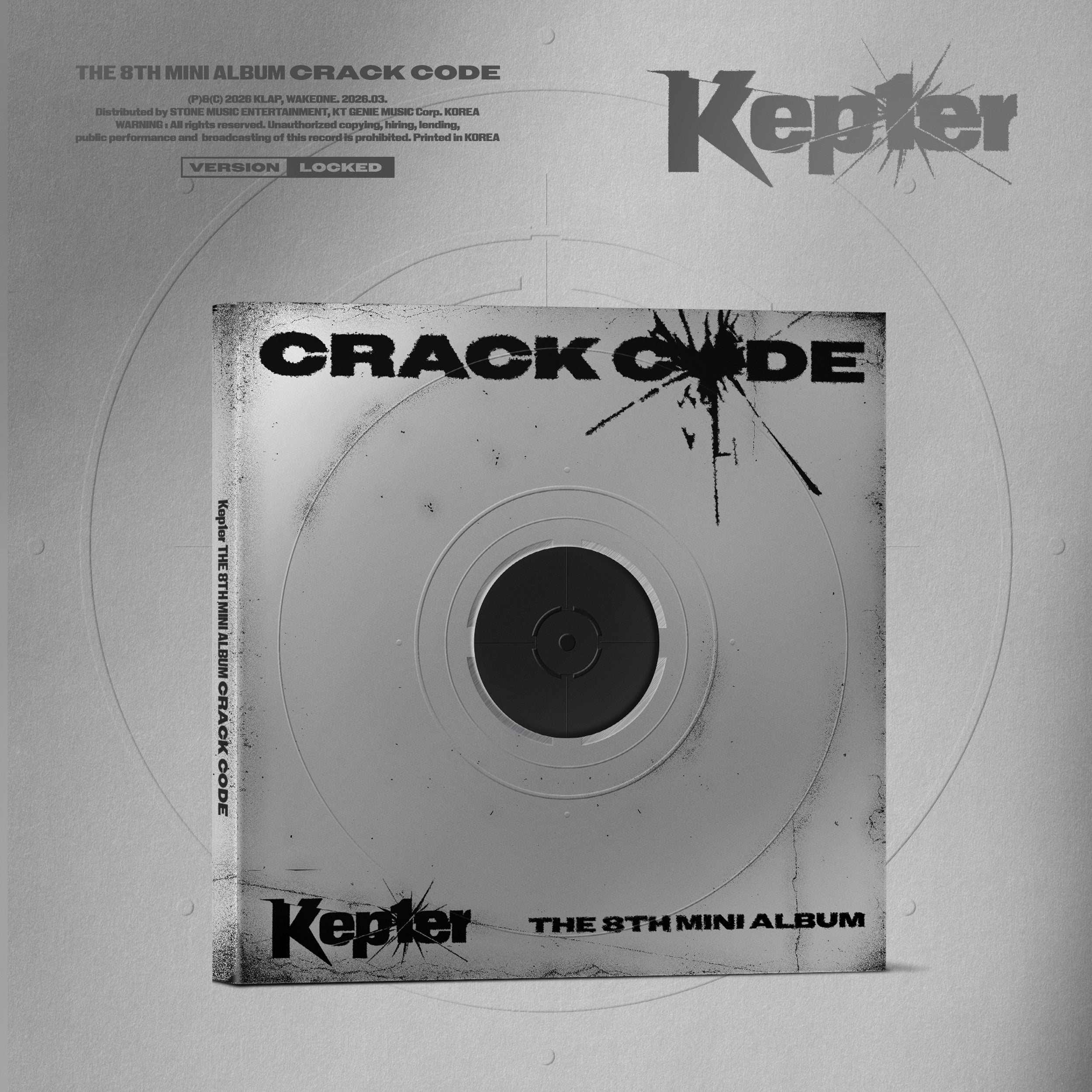MAKESTAR Pre-order Release Party] KEP1ER - CRACK CODE (8TH MINI
