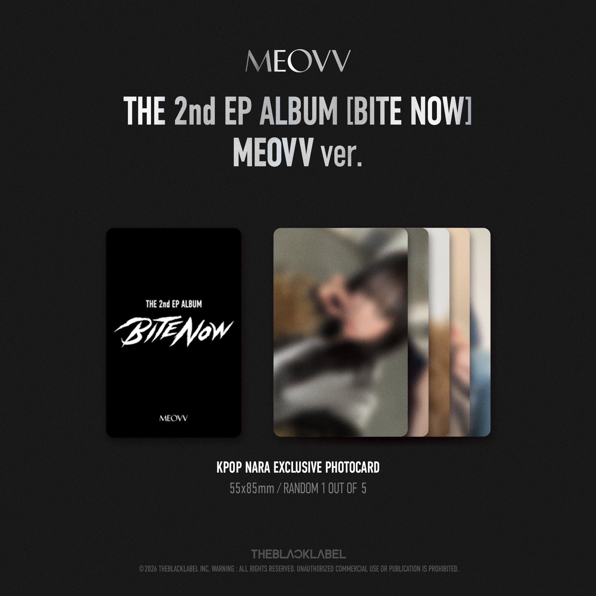 PRE-ORDER] MEOVV - 2nd EP 'BITE NOW' (MEOVV ver.) (Kpop Nara Exclusiv