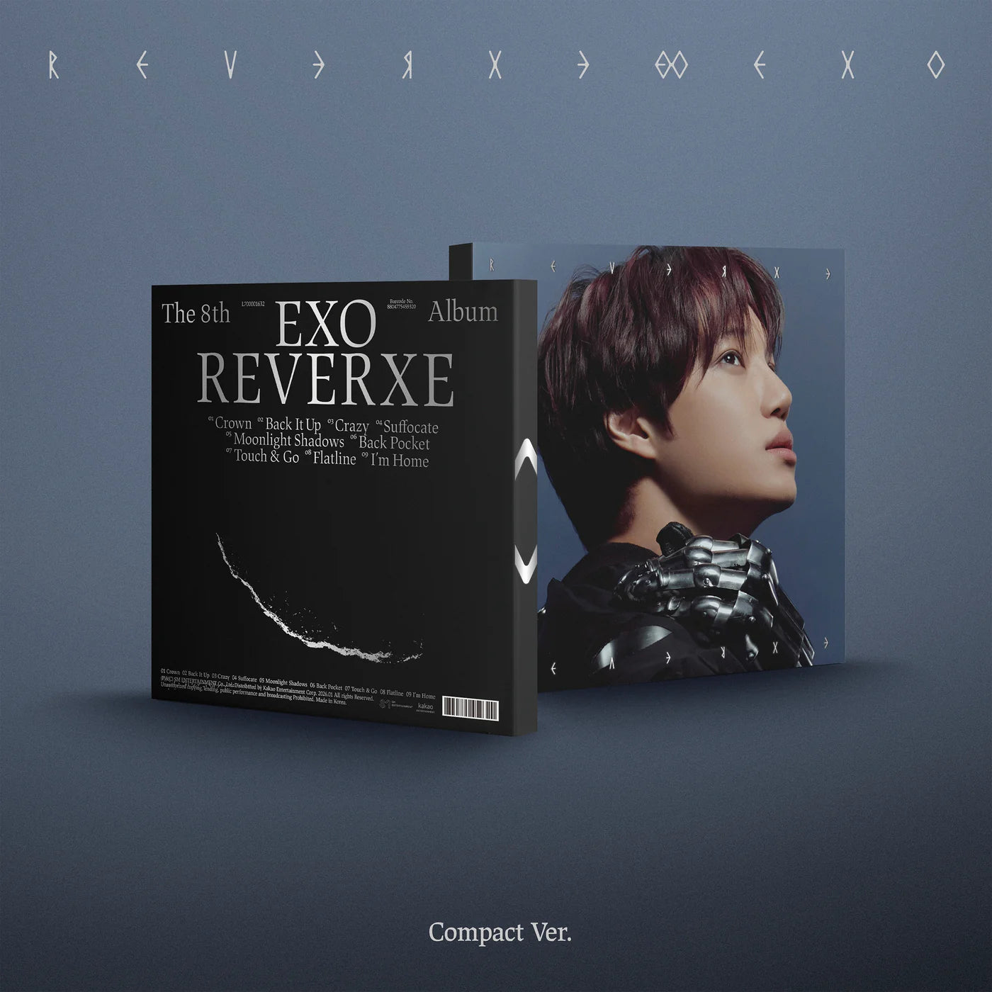 EXO - REVERXE (THE 8TH ALBUM) [COMPACT VER.] [KPOP NARA EXCLUSIVE]