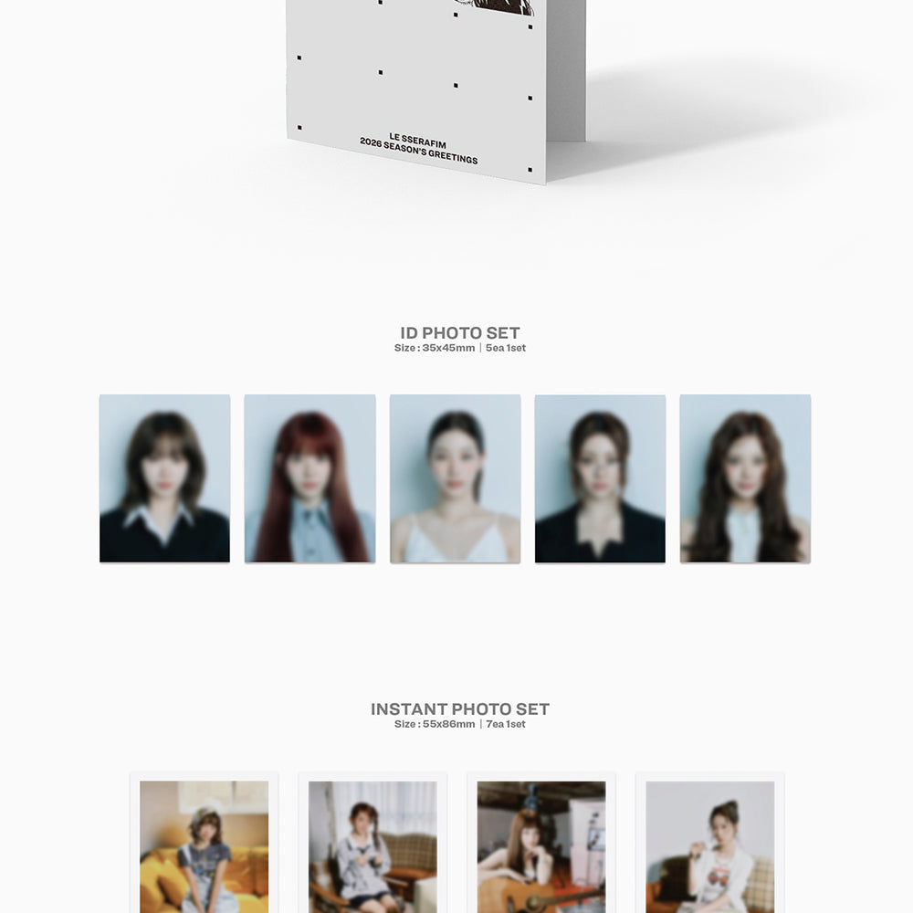 
                      
                        [PRE-ORDER] LE SSERAFIM - 2026 SEASON'S GREETINGS
                      
                    