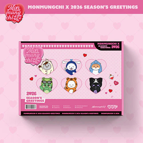[PRE-ORDER] MONSTA X - MONMUNGCHI X 2026 SEASON’S GREETINGS
