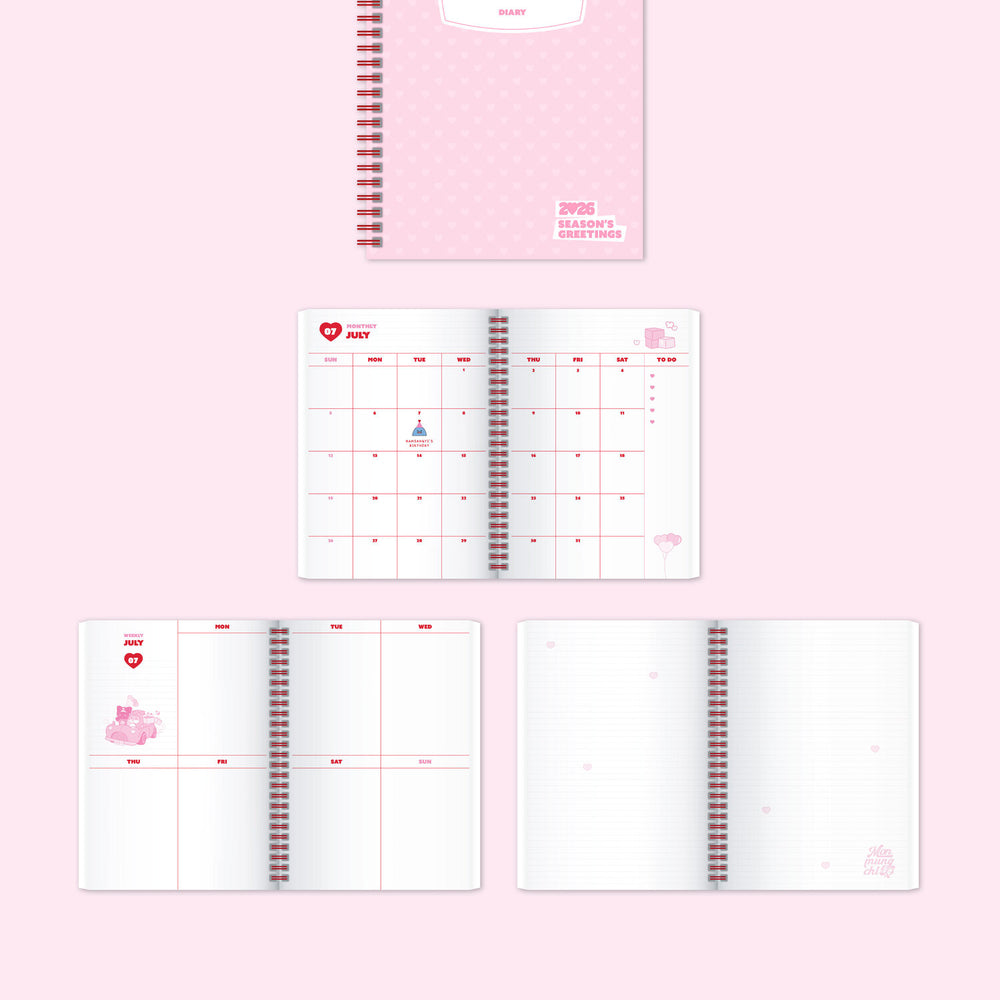 
                      
                        [PRE-ORDER] MONSTA X - MONMUNGCHI X 2026 SEASON’S GREETINGS
                      
                    