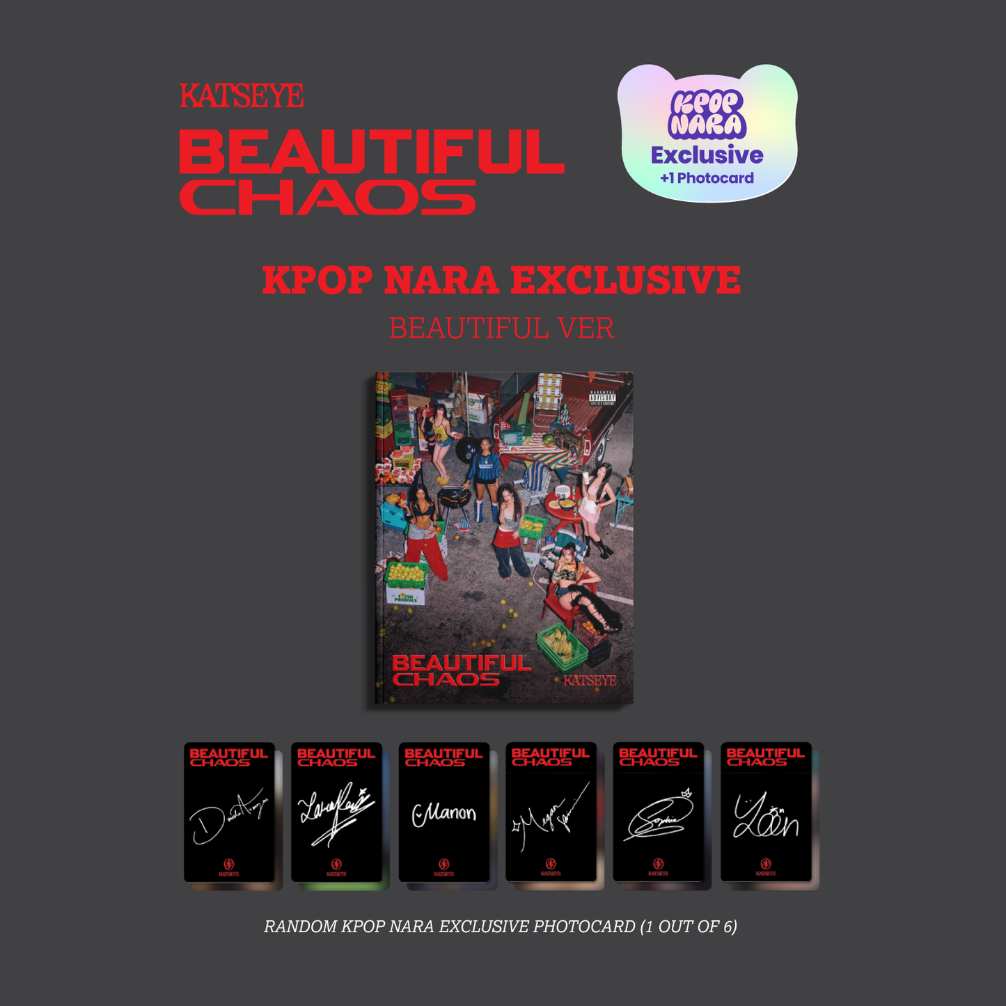 ENHYPEN UNLEASHED ソヌ KPOPNARA アメリカ限定版 Kpop Nara