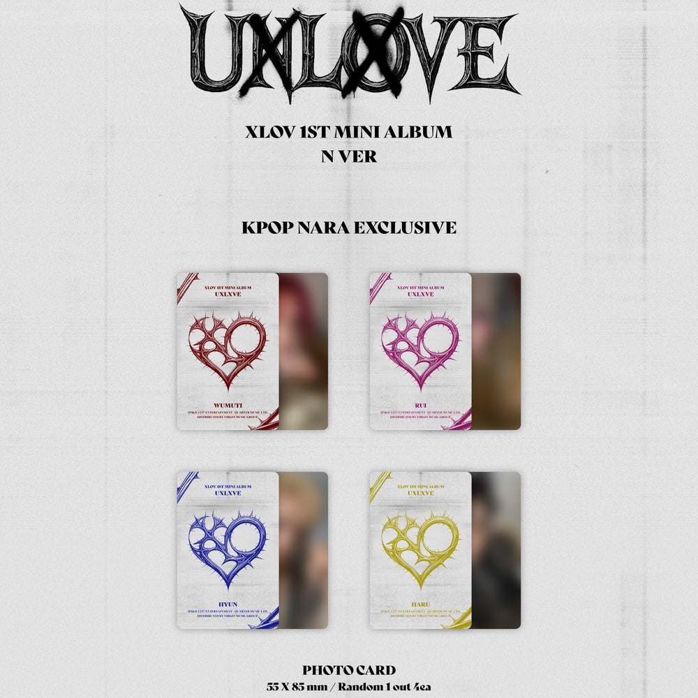 
                      
                        [PRE-ORDER] XLOV - UXLXVE [KPOP NARA EXCLUSIVE] [SIGNED]
                      
                    