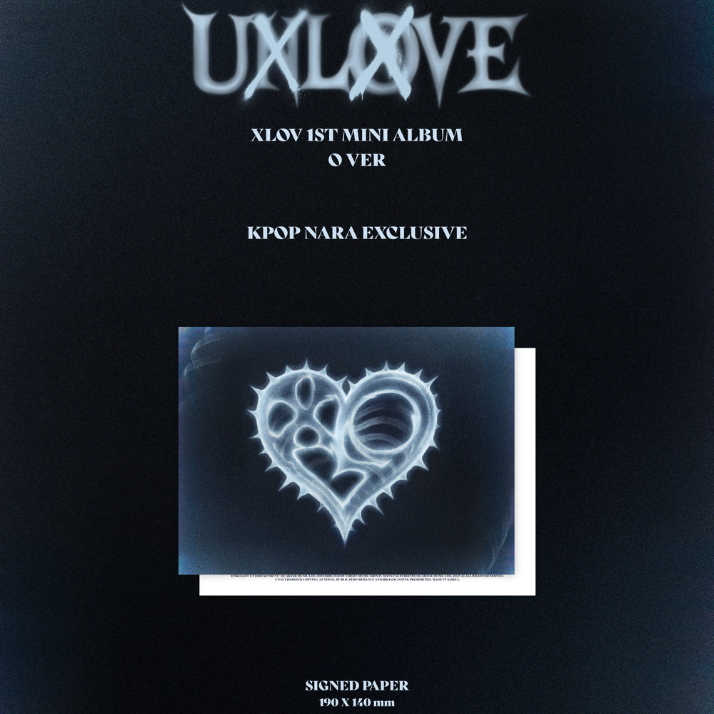 
                      
                        [PRE-ORDER] XLOV - UXLXVE [KPOP NARA EXCLUSIVE] [SIGNED]
                      
                    