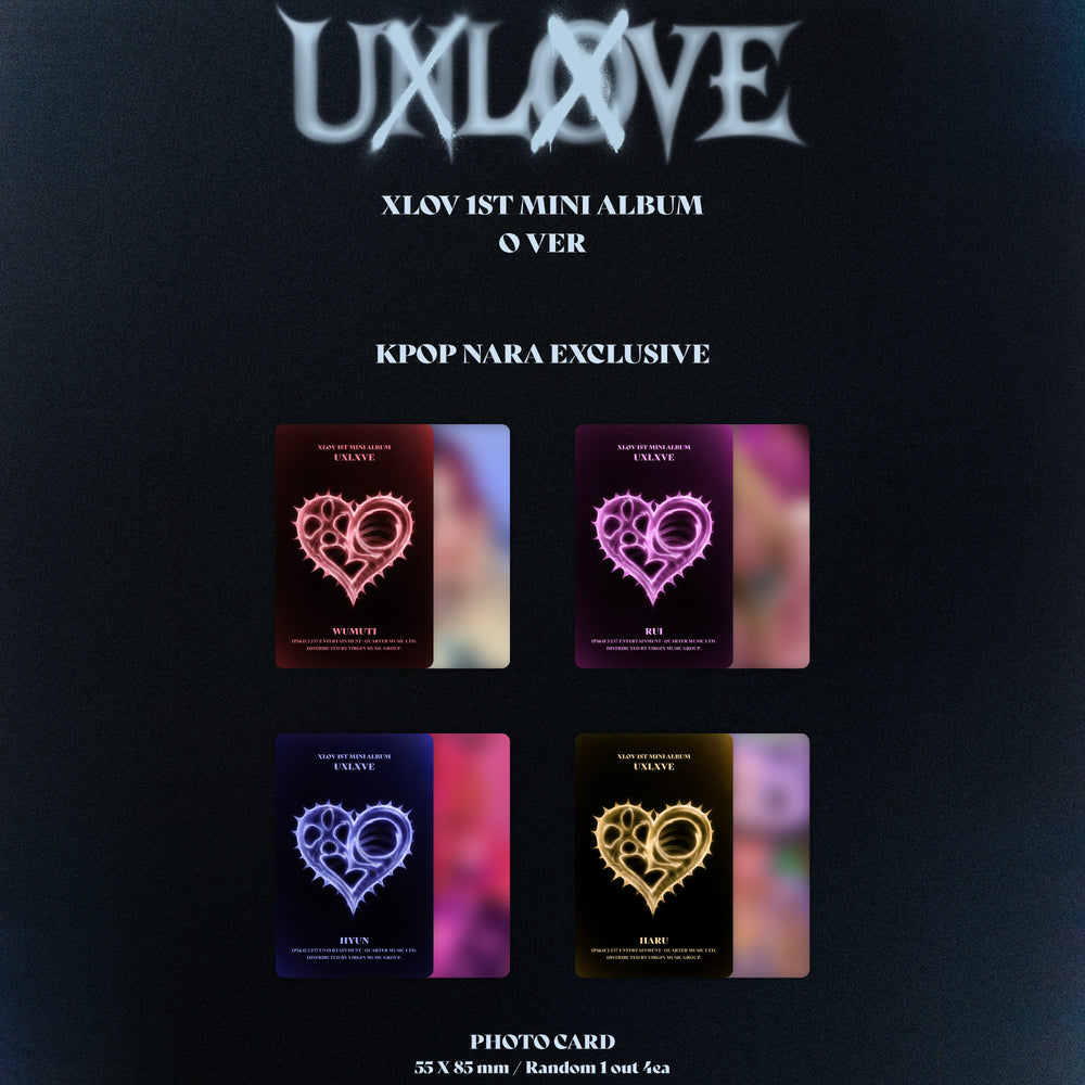 
                      
                        [PRE-ORDER] XLOV - UXLXVE [KPOP NARA EXCLUSIVE] [SIGNED]
                      
                    