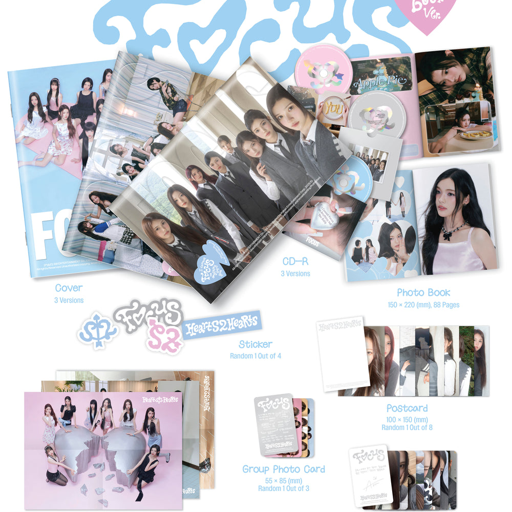 
                      
                        [PRE-ORDER] HEARTS2HEARTS - FOCUS (1ST MINI ALBUM) [KPOP NARA EXCLUSIVE]
                      
                    