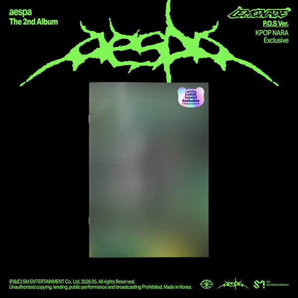 PRE-ORDER] aespa - The 2nd Album 'LEMONADE' (P.O.S. Ver.) (Kpop Nara