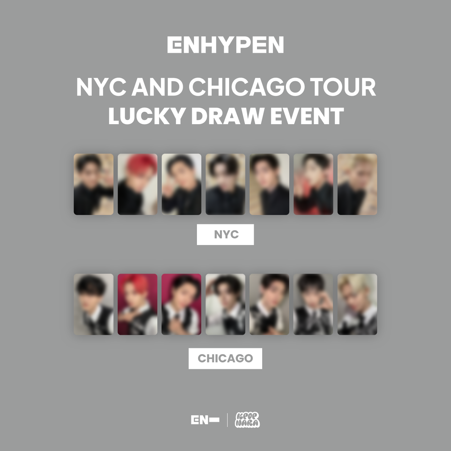 [PRE-ORDER] ENHYPEN - DESIRE : UNLEASHED (ENGENE) [KPOP NARA EXCLUSIVE TOUR LUCKY DRAW]