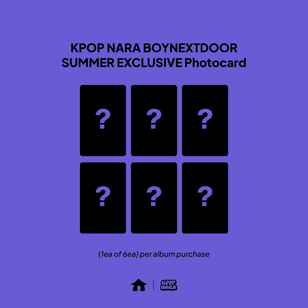 BOYNEXTDOOR ALBUM PHOTOCARD
