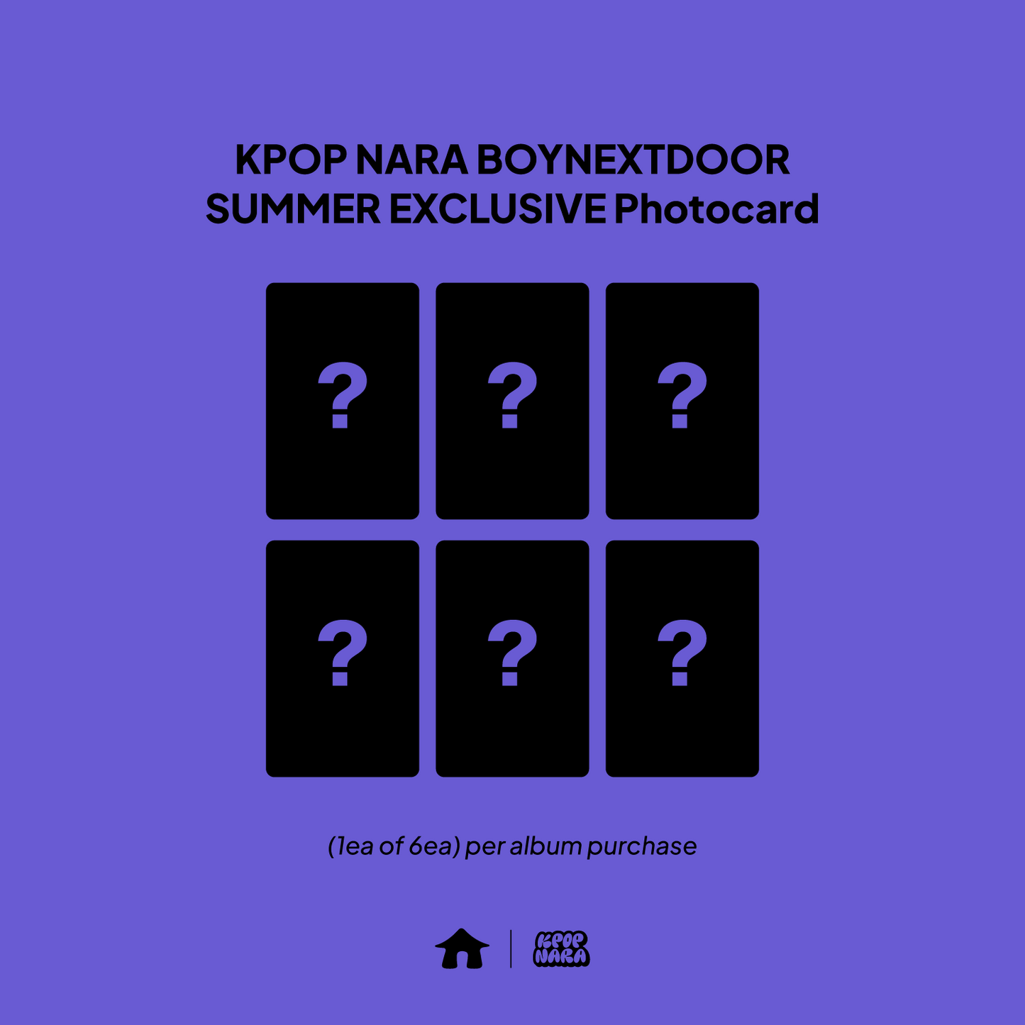 BOYNEXTDOOR ALBUM PHOTOCARD