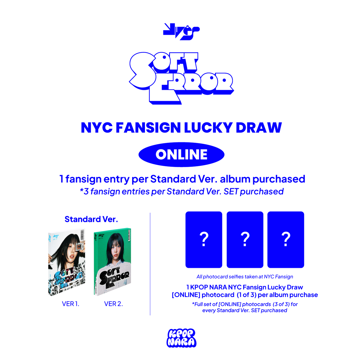 [PRE-ORDER] YVES - SOFT ERROR (3RD MINI ALBUM) [NYC FANSIGN EVENT]