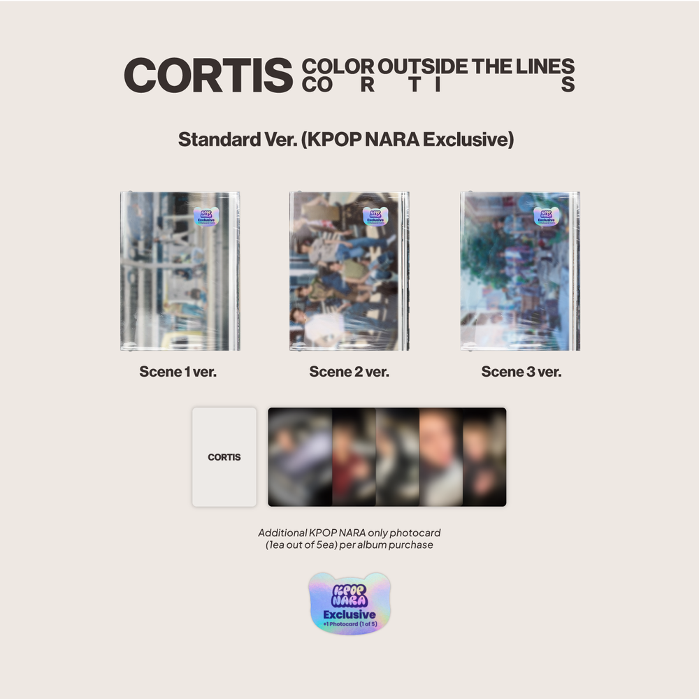[PRE-ORDER] CORTIS - COLOR OUTSIDE THE LINES [KPOP NARA EXCLUSIVE]