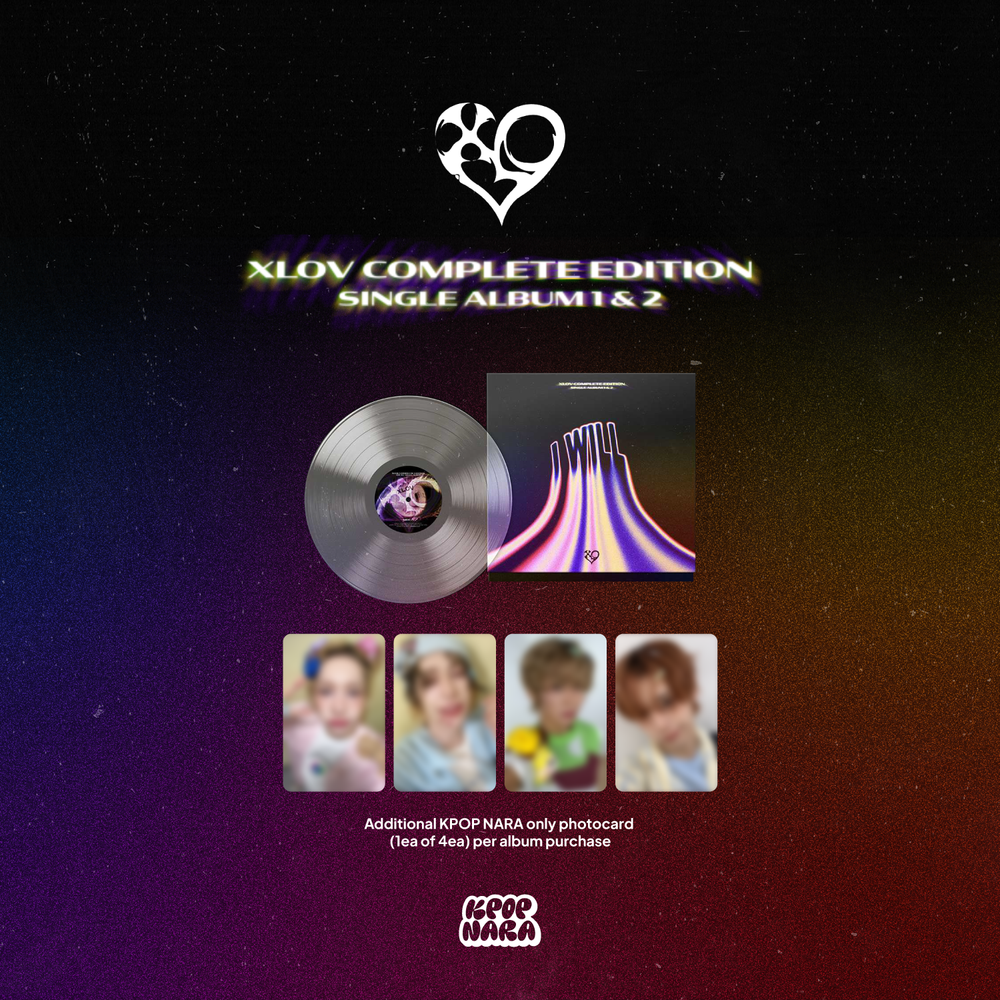 [PRE-ORDER] XLOV - I WILL (COMPLETE EDITION) [LP] [KPOP NARA EXCLUSIVE]