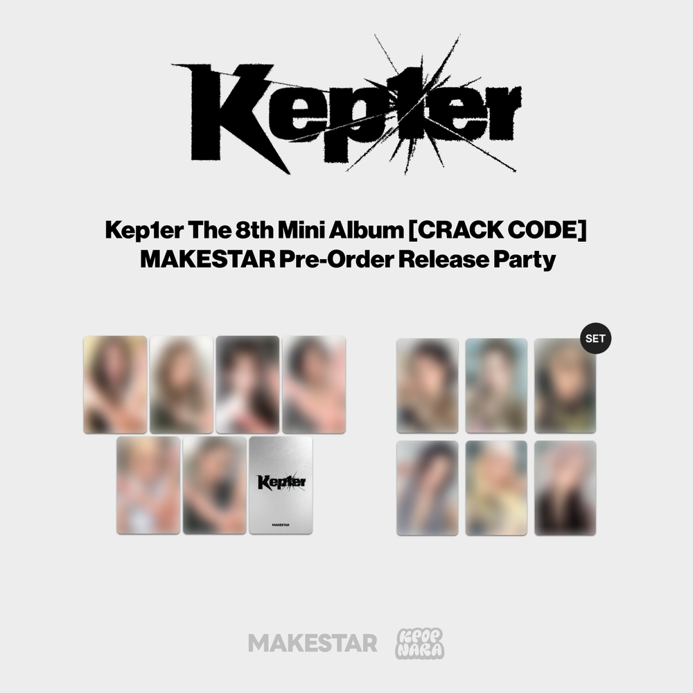 MAKESTAR Pre-order Release Party] KEP1ER - CRACK CODE (8TH MINI
