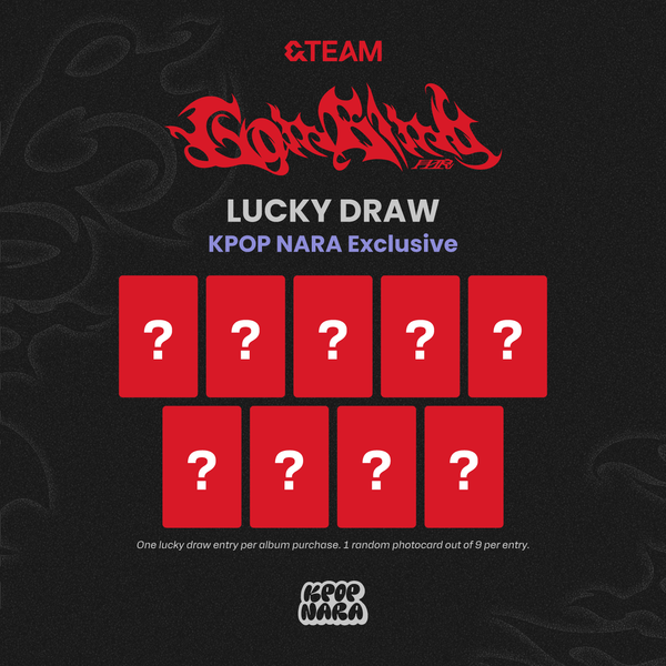 &TEAM - GO IN BLIND (3RD SINGLE ALBUM) [KPOP NARA EXCLUSIVE