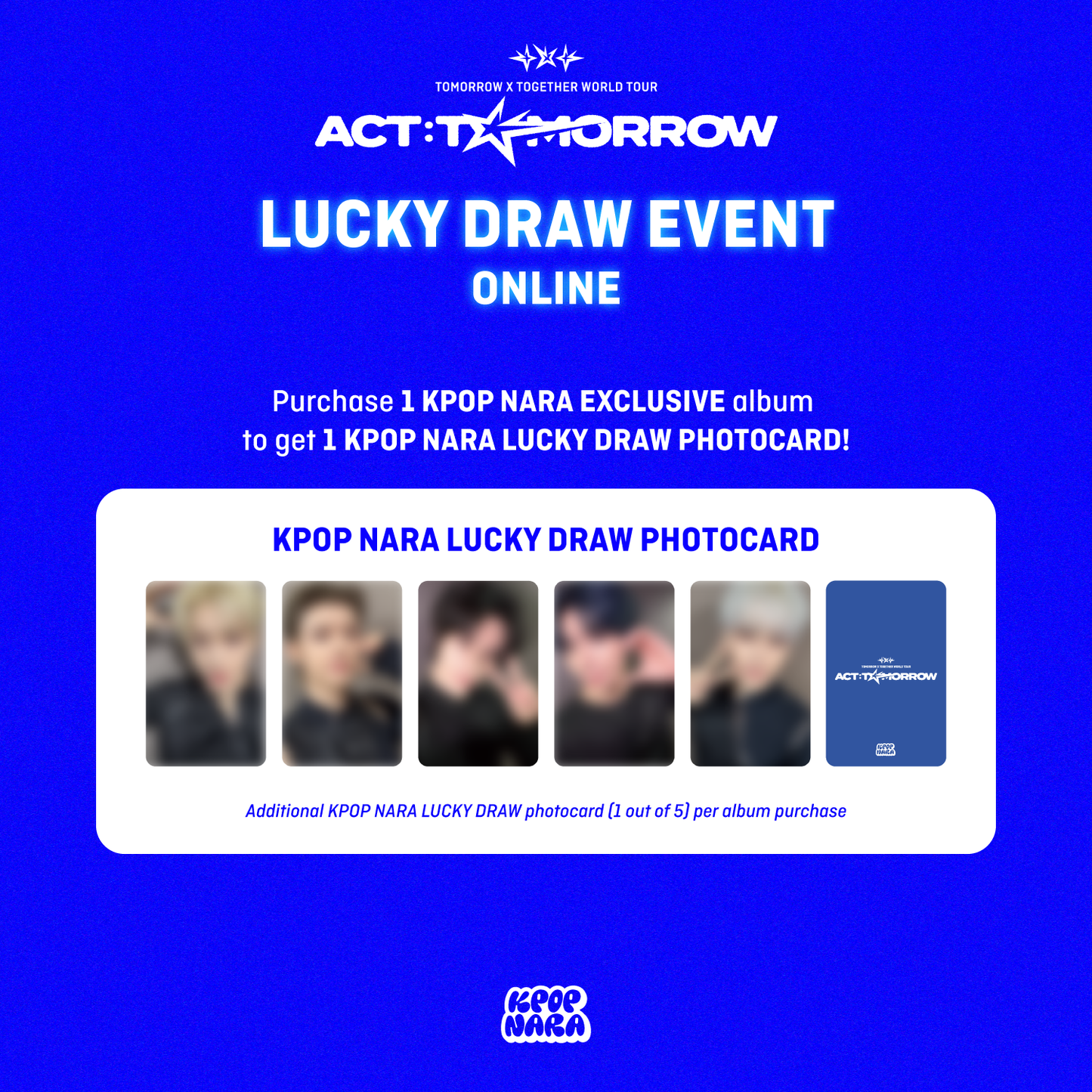 [PRE-ORDER] TXT - THE STAR CHAPTER [KPOP NARA EXCLUSIVE LUCKY DRAW]