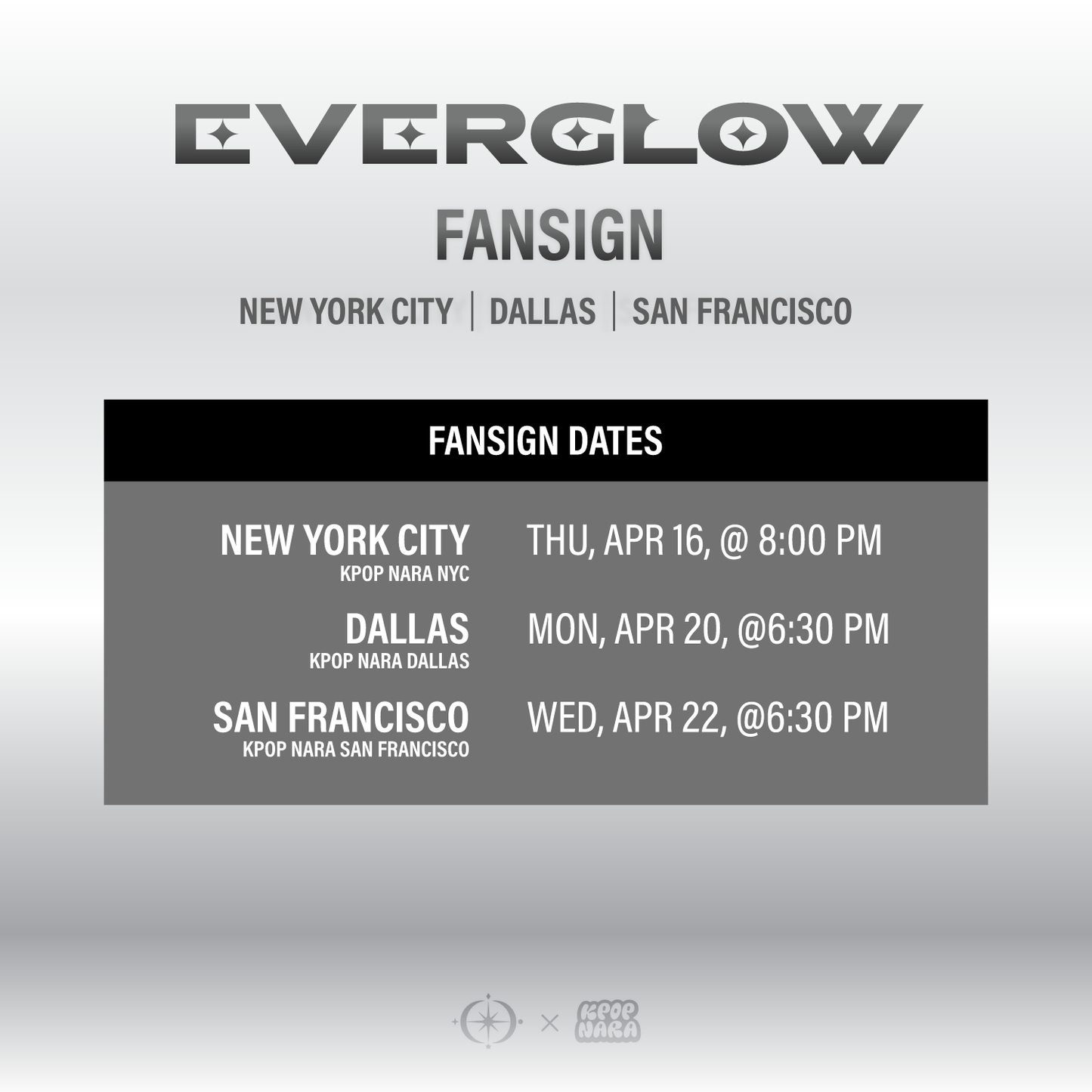 [PRE-ORDER] EVERGLOW - CODE [NEW YORK FANSIGN EVENT]