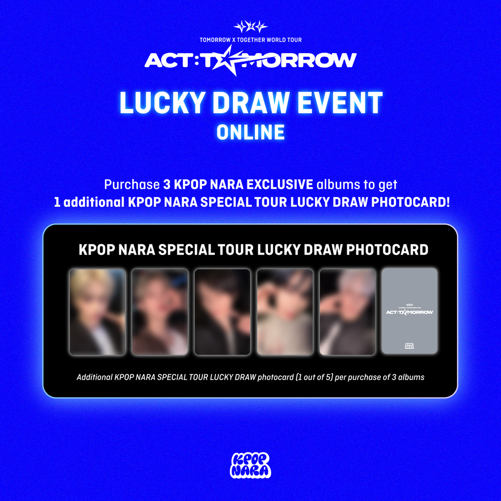 
                      
                        [PRE-ORDER] TXT - THE STAR CHAPTER [KPOP NARA EXCLUSIVE LUCKY DRAW]
                      
                    