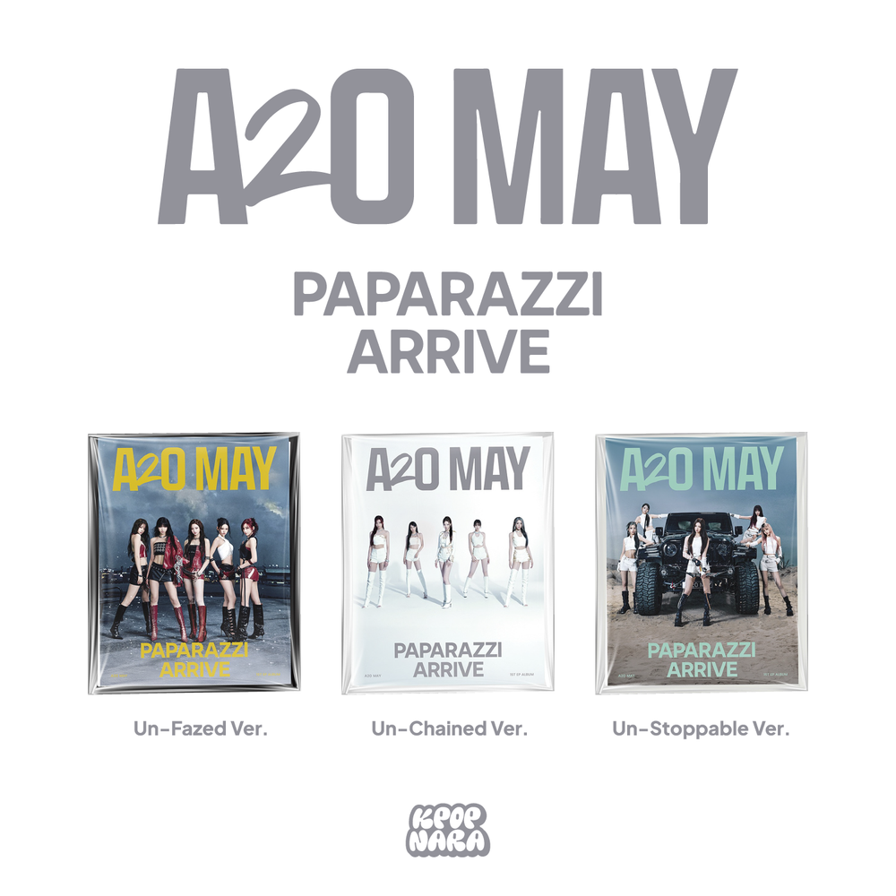 [PRE-ORDER] A2O MAY - PAPARAZZI ARRIVE (1ST MINI ALBUM)