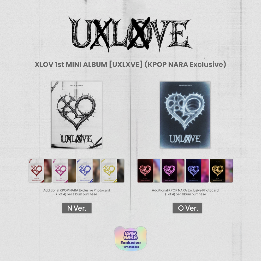 
                      
                        [PRE-ORDER] XLOV - UXLXVE [KPOP NARA EXCLUSIVE]
                      
                    