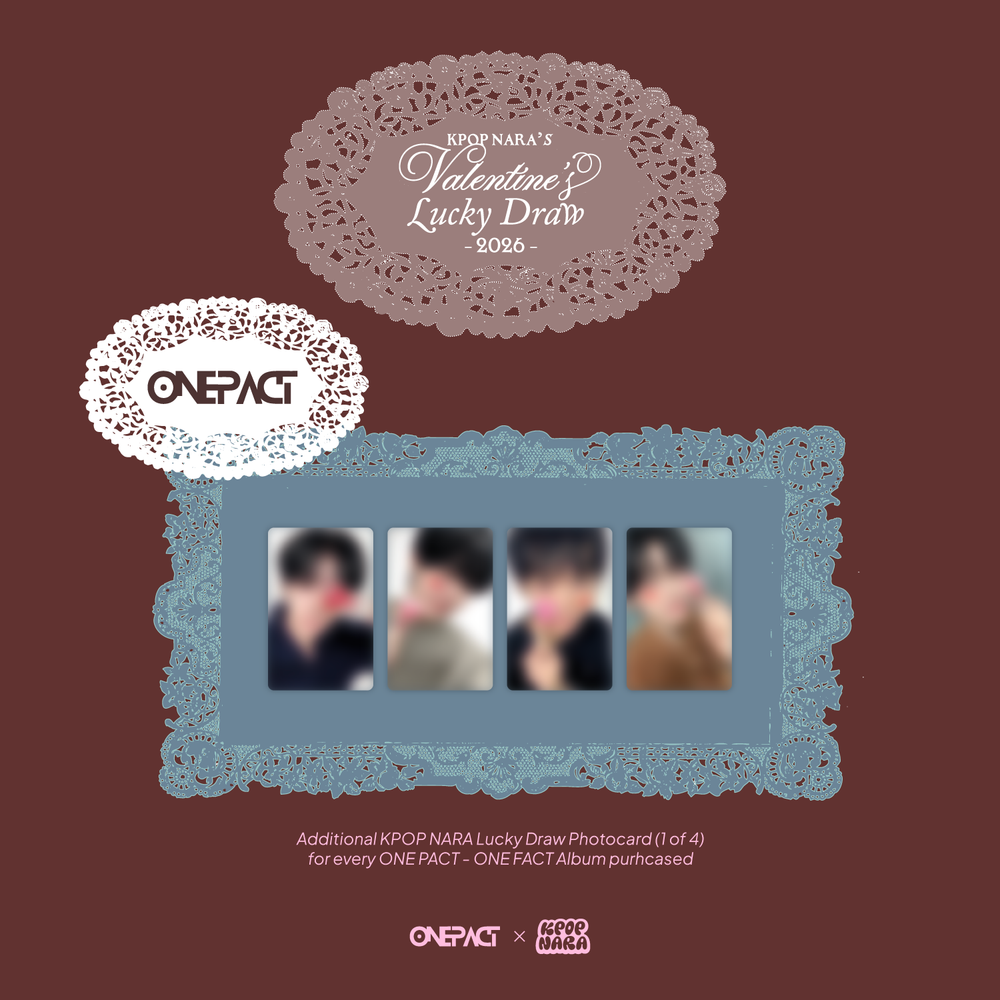 PRE-ORDER] ONE PACT - ONE FACT [KPOP NARA EXCLUSIVE VALENTINE'S